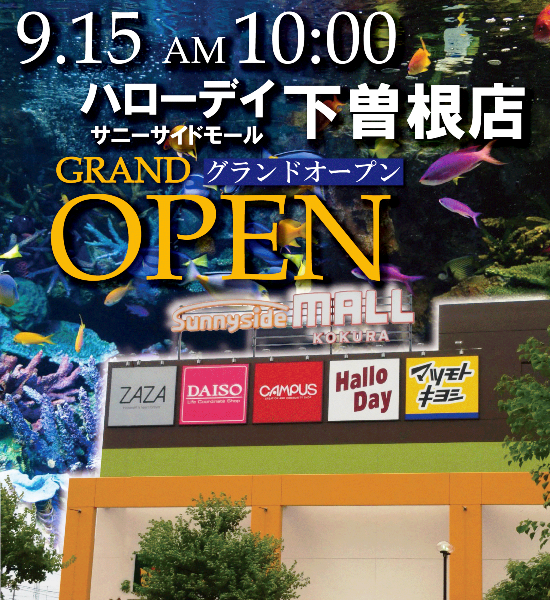 ハローデイ下曽根店OPEN ハローデイ下曽根店OPEN