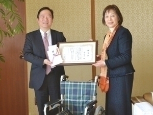 第46・47・48・49・50号 車椅子贈呈(福岡県へ)