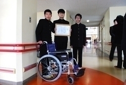 第16号 車椅子贈呈式 
