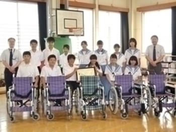 第46・47・48・49・50号 車椅子贈呈（福岡県へ）