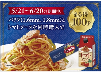 ハローデイ×バリラ×久原醤油共同企画　まる得ポイントプレゼントキャンペーン